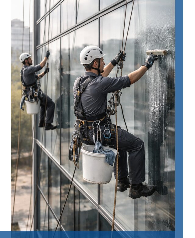 Мойка сплошного остекления в Кстове, заказать от 306 р.| ВЫСОТНИК-Ксв