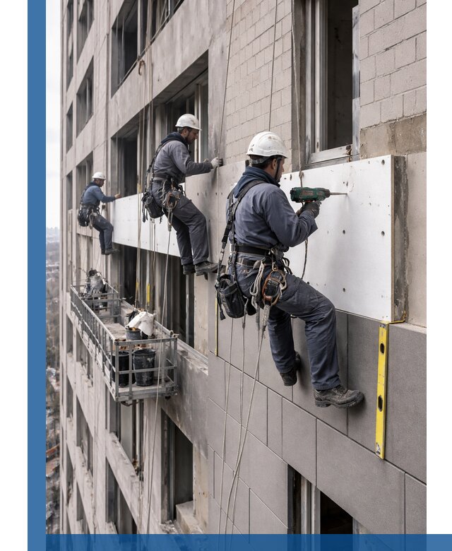 Монтаж фасадных термопанелей высокого качества в Кстове