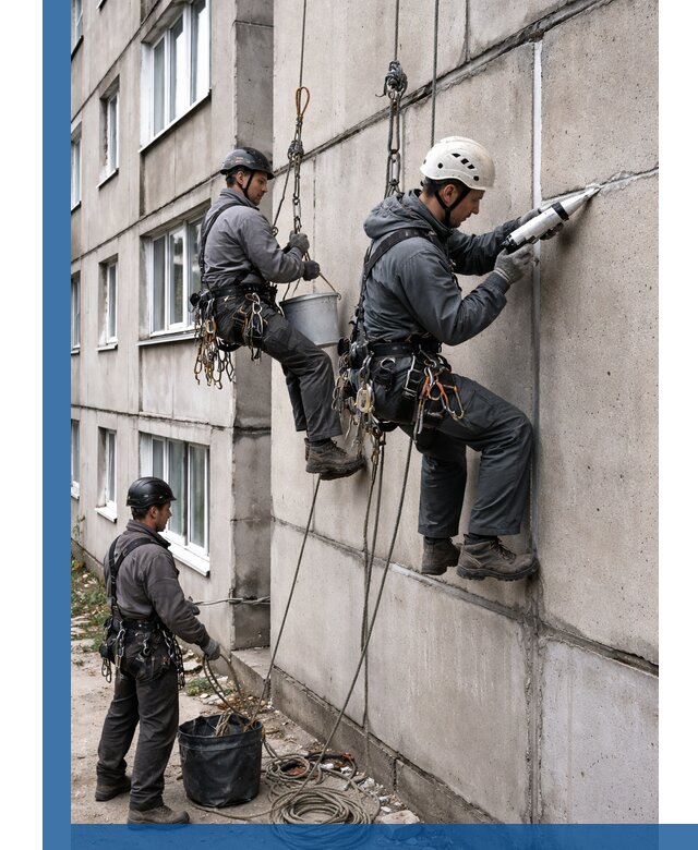 Герметизация межпанельных швов в Кстове с гарантией герметичности