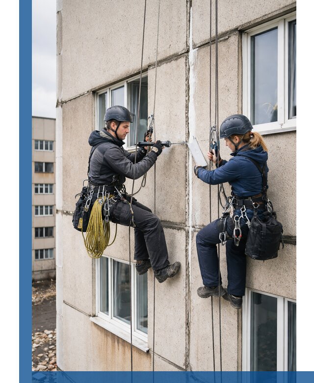 Герметизация межпанельных швов тёплым швом в Кстове