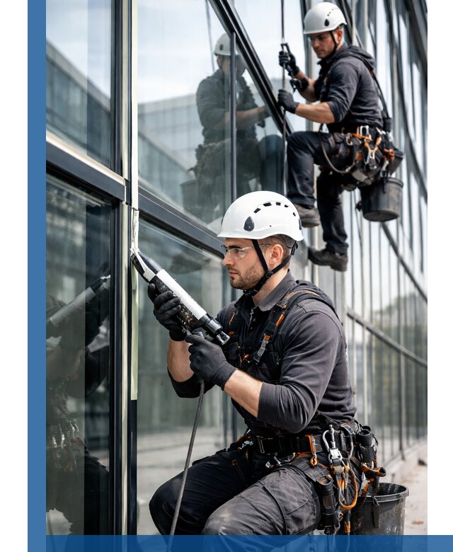 Герметизация витражных швов в Кстове для зданий и фасадов