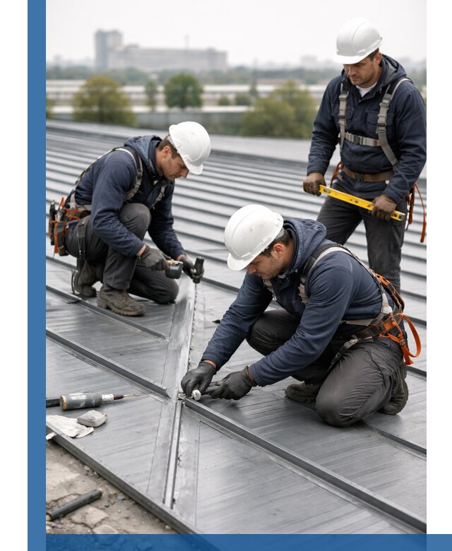 Ремонт фальцевой кровли в Кстове срочно и качественно