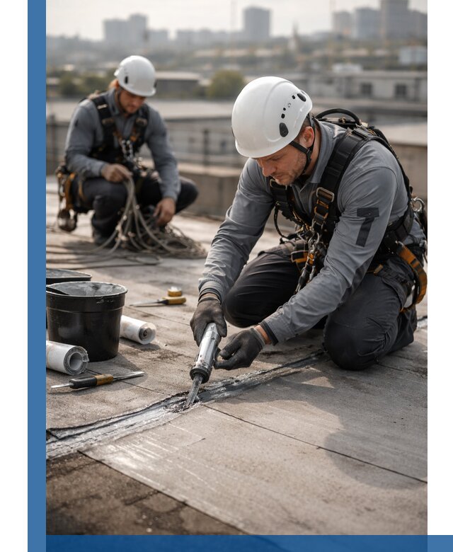 Аварийное и капитальное устранение протечек кровли в Кстове