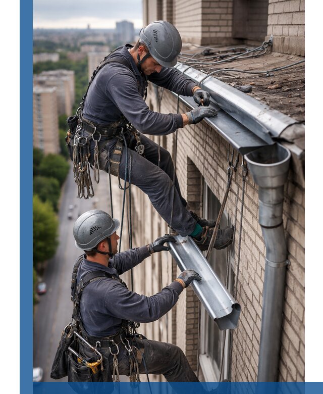 Ремонт водосточных желобов в Кстове, быстро и качественно