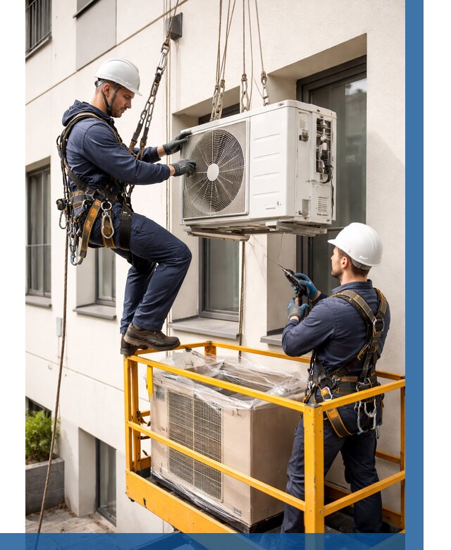 Демонтаж внешнего блока кондиционера в Кстове от 3564 р. | ВЫСОТНИК-Ксв