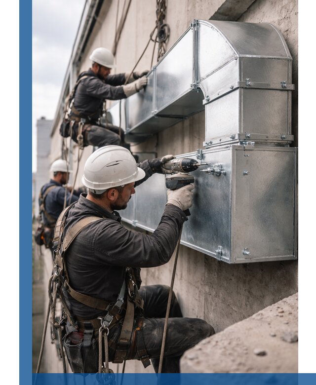 Профессиональный монтаж вентиляционных коробов в Кстове под ключ