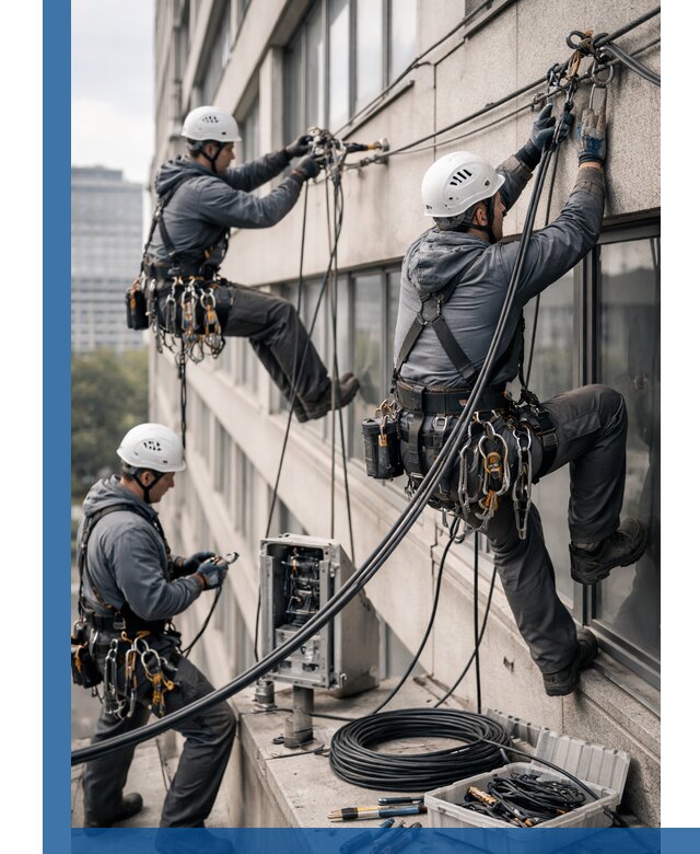 Прокладка оптоволоконного кабеля в Кстове под ключ с тестированием