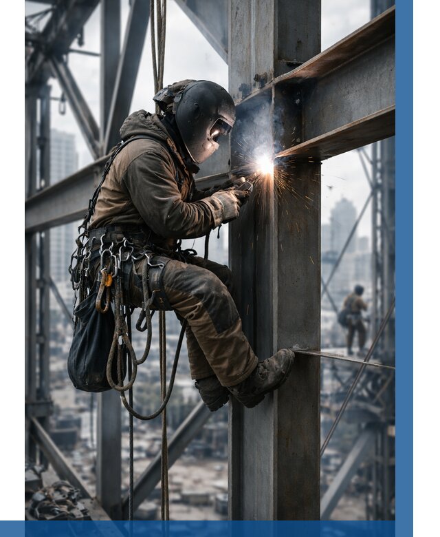 Высотные сварочные работы в Кстове от 3564 р. | ВЫСОТНИК-Ксв