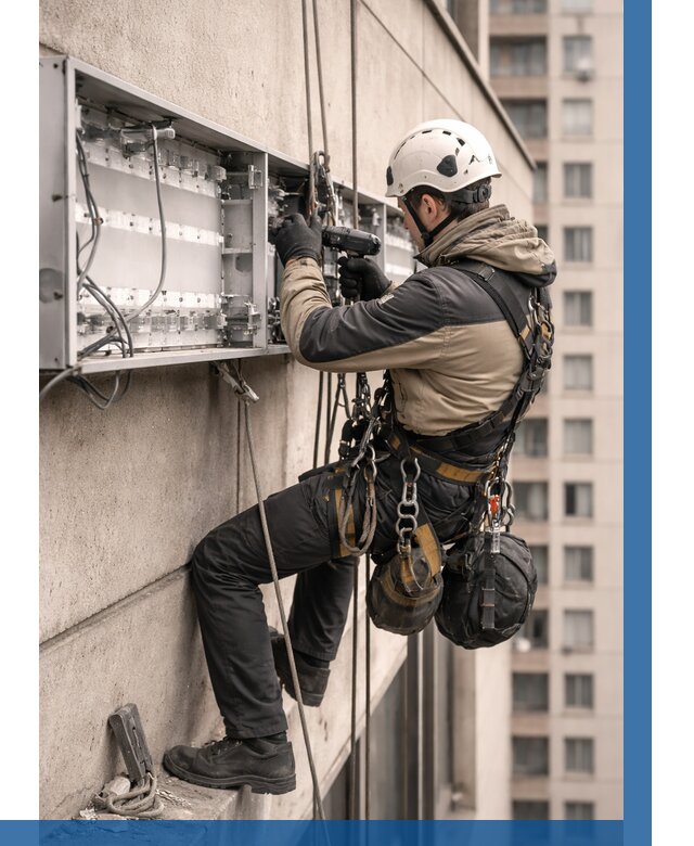 Ремонт вывески на высоте в Кстове от 4583 р. | ВЫСОТНИК-Ксв