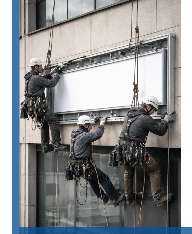 Профессиональный монтаж светового короба под ключ в Кстове