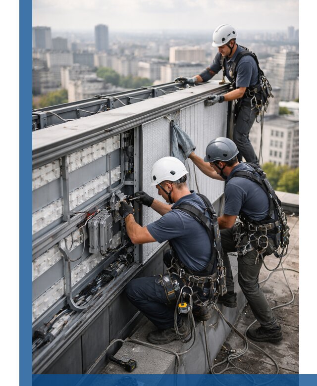 Профессиональное обслуживание крышной рекламы в Кстове под ключ