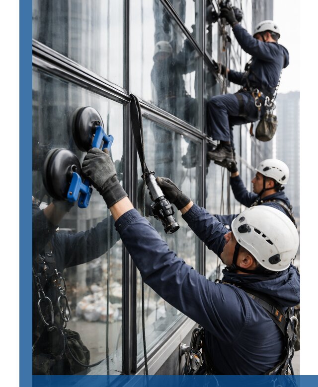 Радиусное остекление фасадов под ключ в Кстове с гарантиями