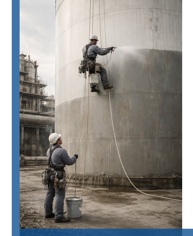 Покраска стальных резервуаров и емкостей в Кстове профессионально