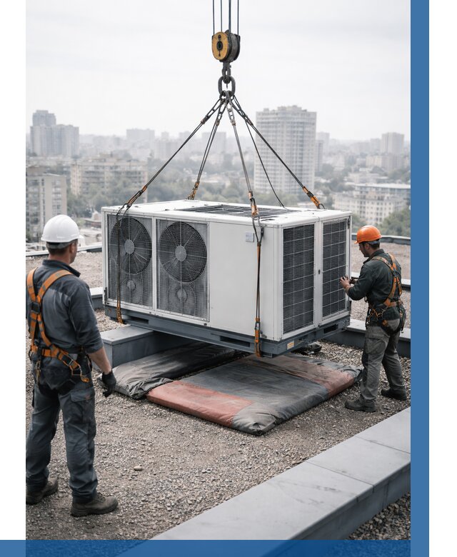 Подъем груза на крышу в Кстове от 5092 р. | ВЫСОТНИК-Ксв заказать