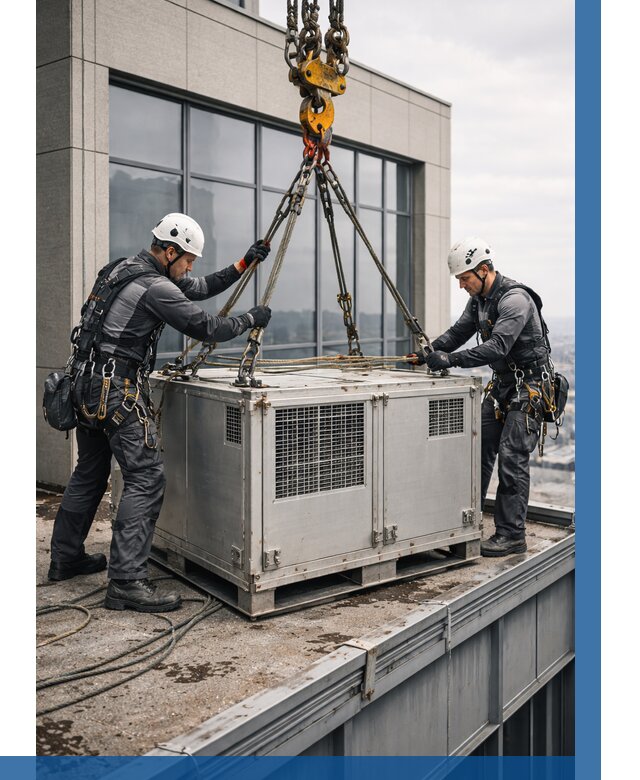 Такелажные работы на высоте в Кстове от 8147 р. | ВЫСОТНИК-Ксв