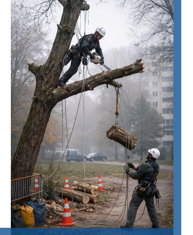 Удаление аварийных деревьев в Кстове от 15276 р. | ВЫСОТНИК-Ксв