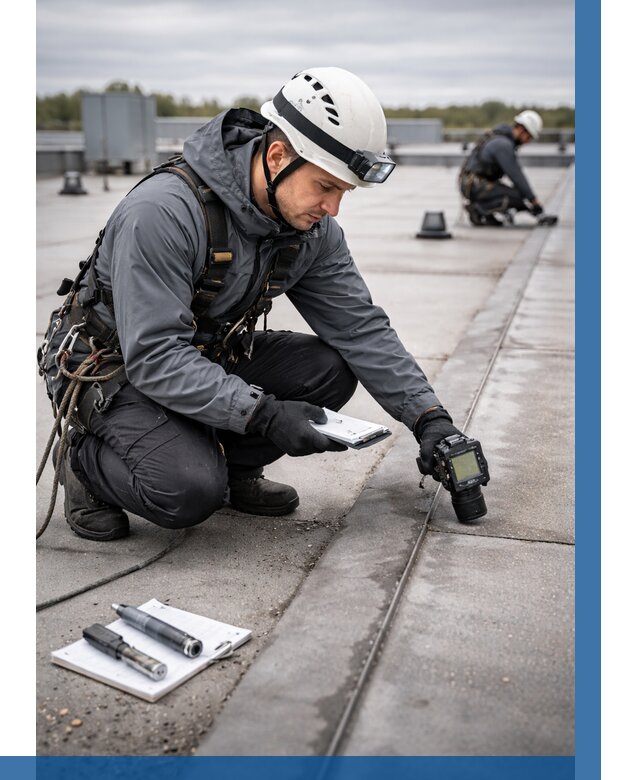 Обследование кровли на протечки в Кстове от 4583 р. | ВЫСОТНИК-Ксв